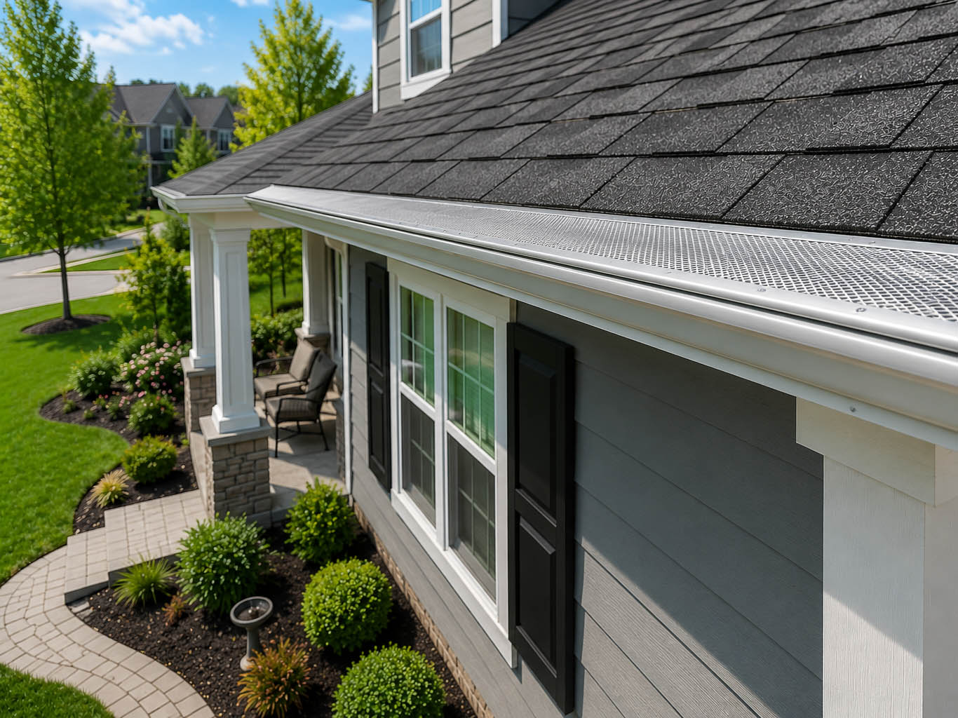 Gutter guards and cleaning service